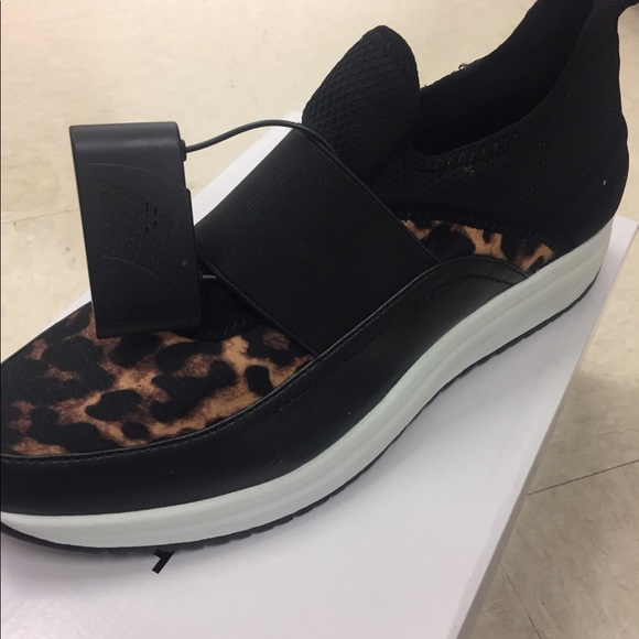 ak sport leopard slip on sneakers